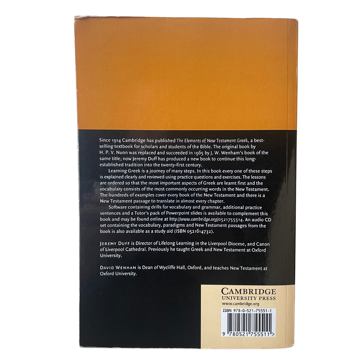 Elements Of New Testament Greek | J. Duff