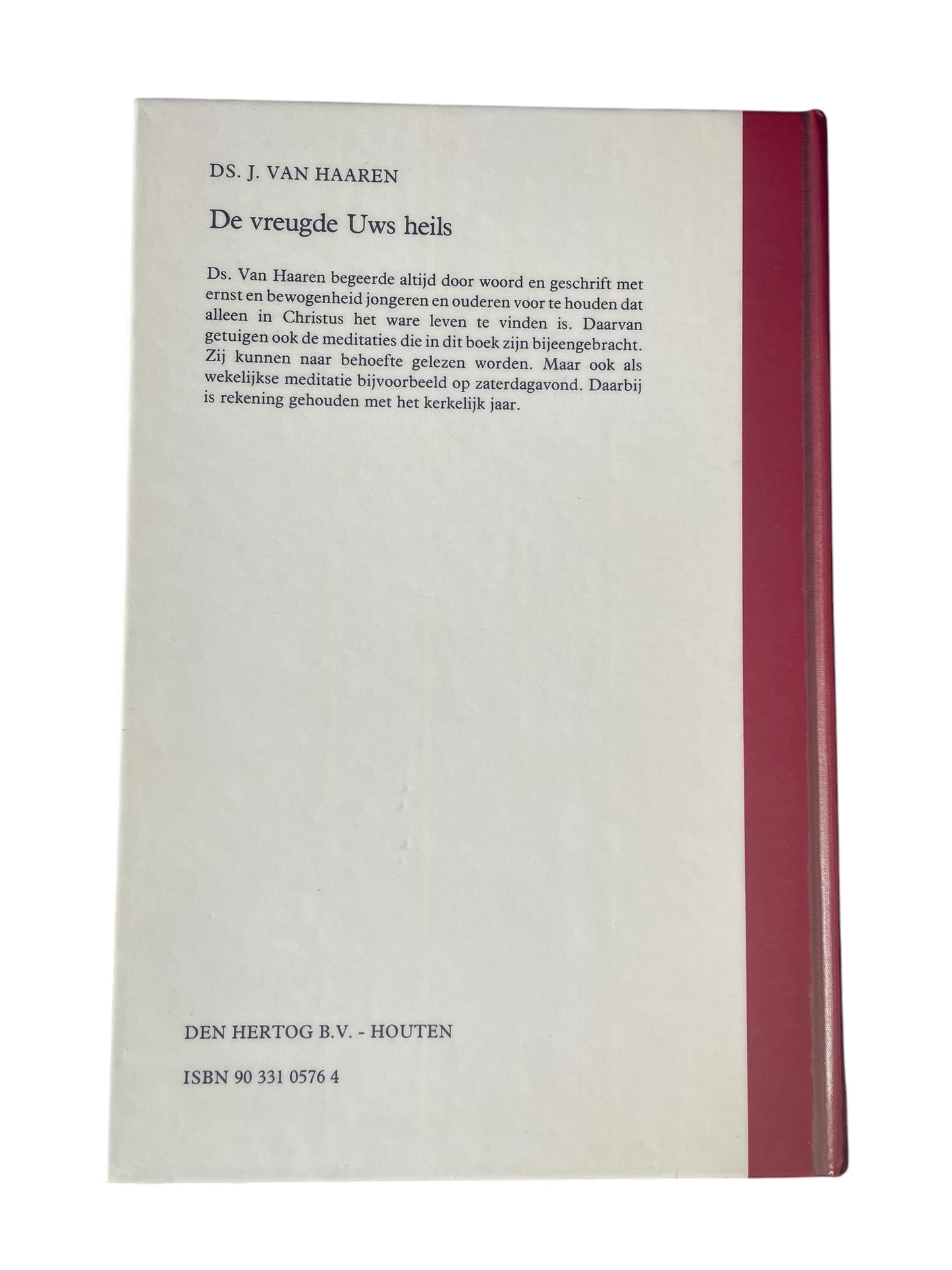 De vreugde Uws heils | ds. J. van Haaren