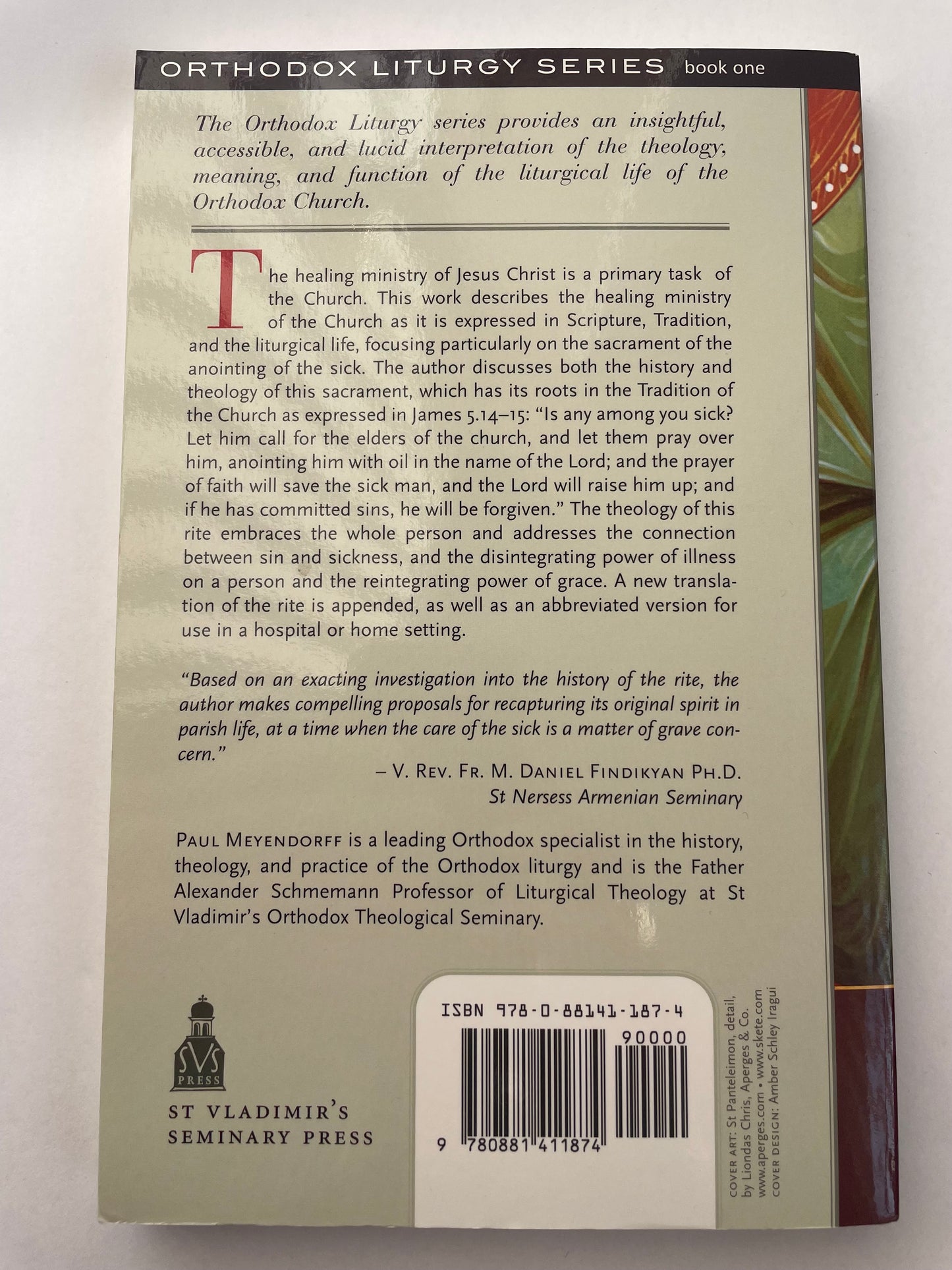 The Anointing Of The Sick | Paul Meyendorff