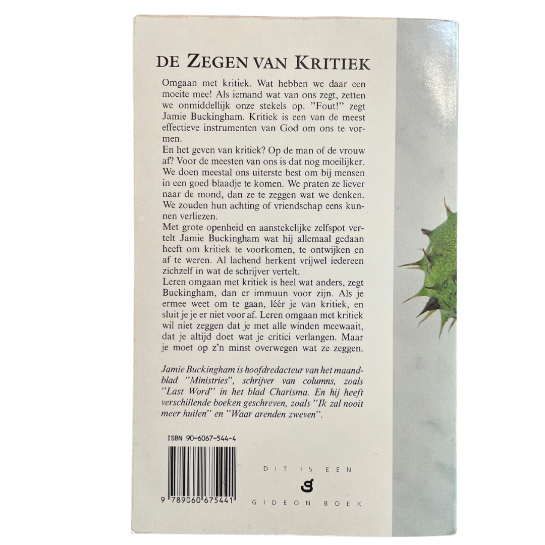 De zegen van kritiek | Jamie Buckingham