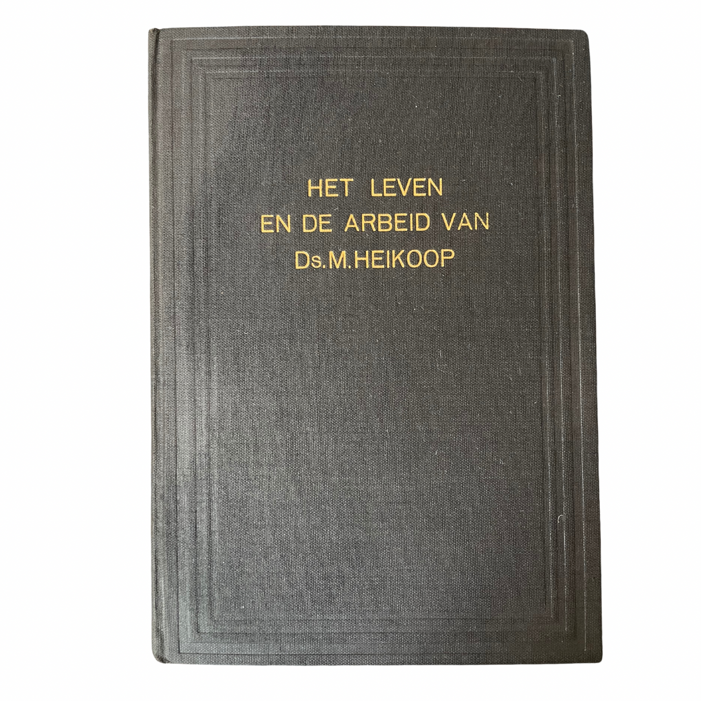 Het leven en de arbeid van ds. M. Heikoop | J. Fama