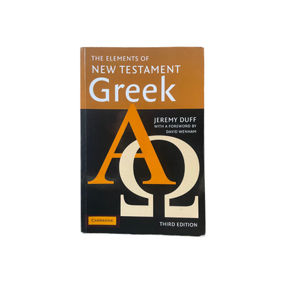 Elements Of New Testament Greek | J. Duff
